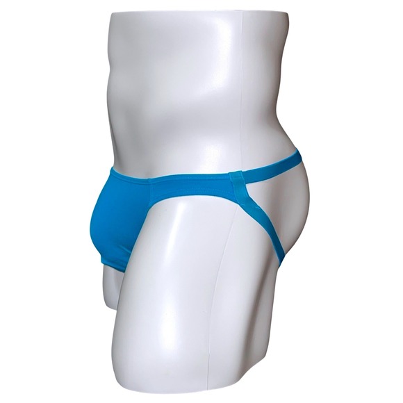 Andrew Christian No-Show Ultra Low Rise Jock Teal Size S (28-31) #93423 NWT - Picture 5 of 12